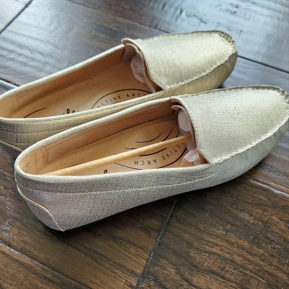 LifeStride Womens Traveler Platino Beige Loafers Size  11 W. New with box. - Picture 16 of 16